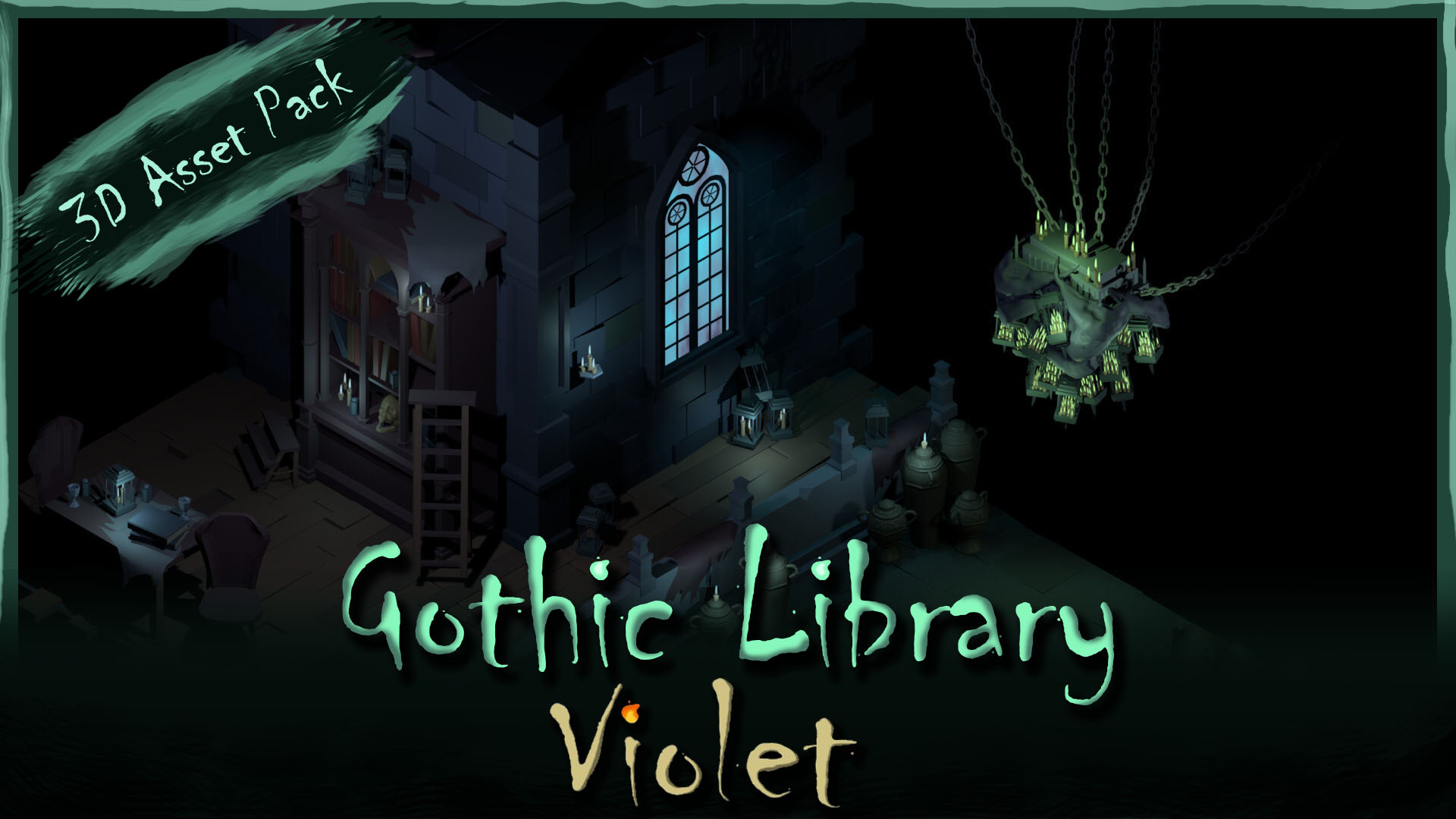 Gothic Library - Violet