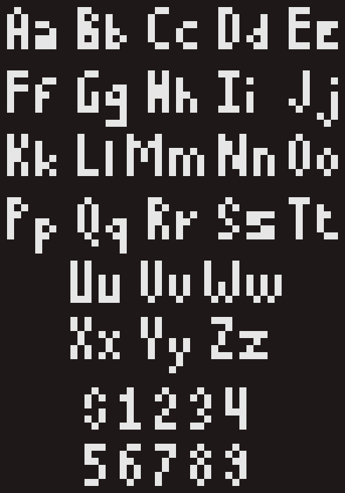 PIXEL 3X6 FONT