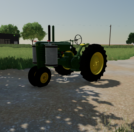 Cover image for John Deere Model B Propane Tractor