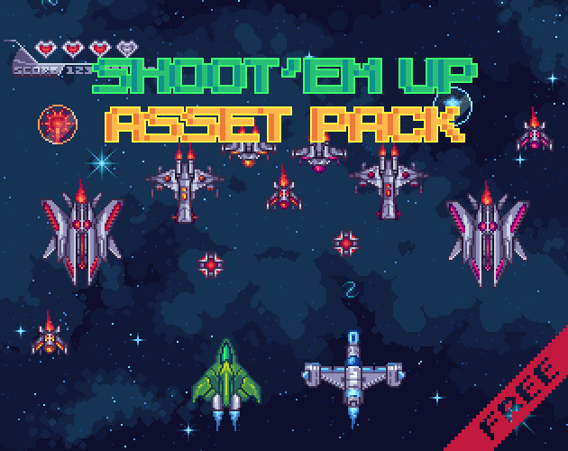 Free Shoot`em Up starter Asset Pack