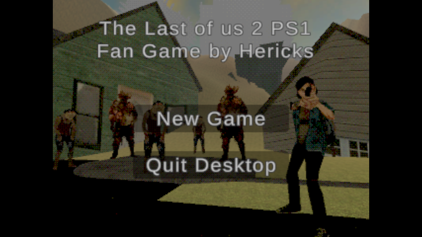 Cover image for The Last Of Us 2 PS1 Fan Game