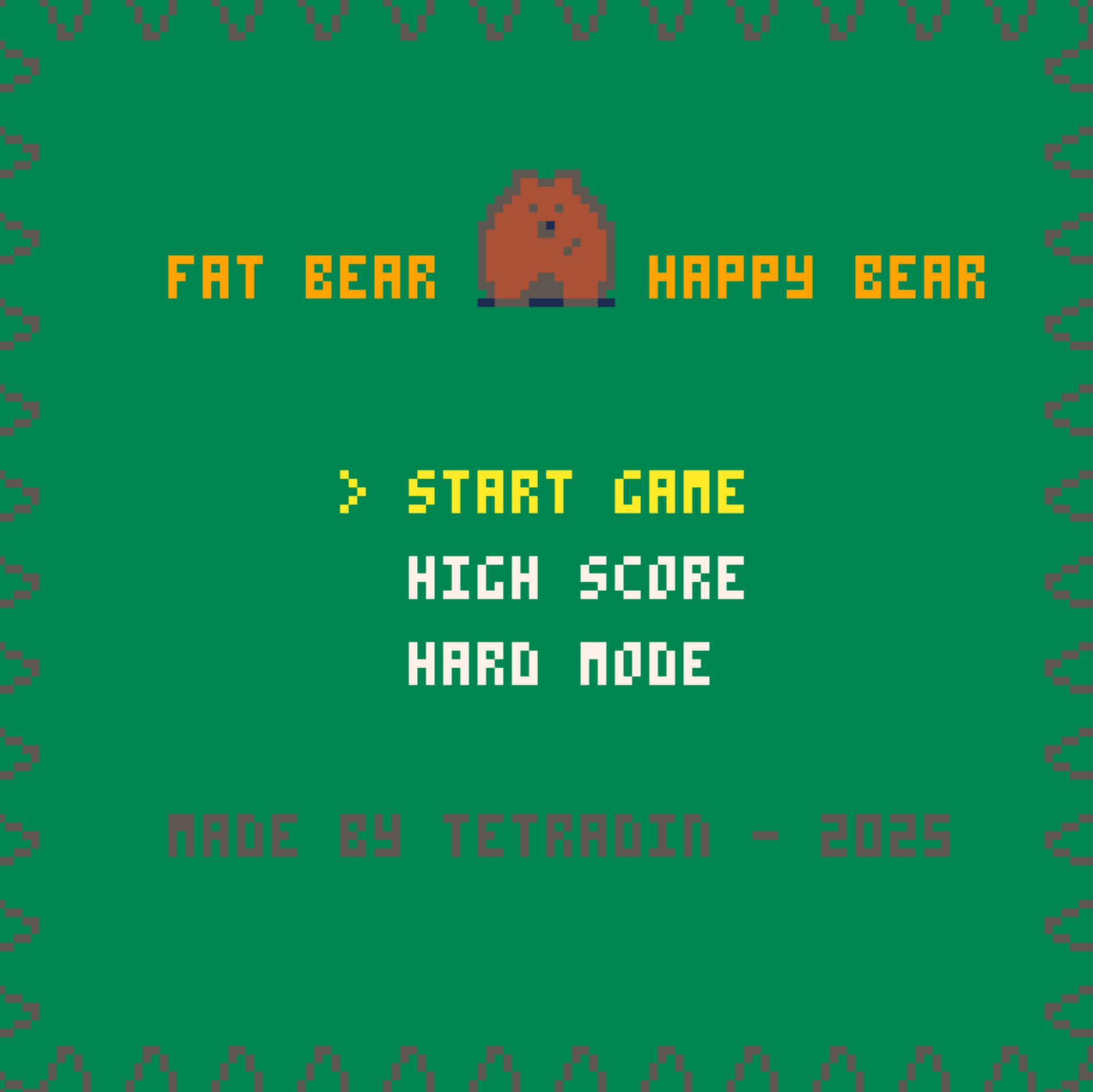 Cover image for Fat Bear, Happy Bear