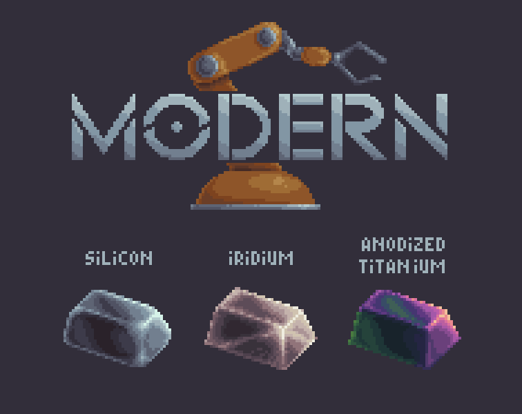 Ingots: 48 modern metals