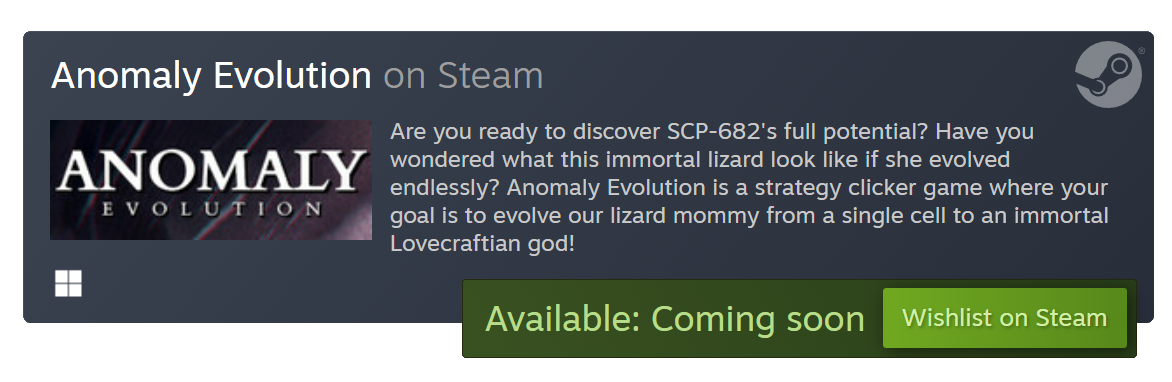 SCP 682 Evolution By TentaclesGames