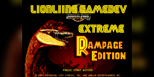 Cover image for v12 Jurassic Park Sega Rampage Extreme HTML5