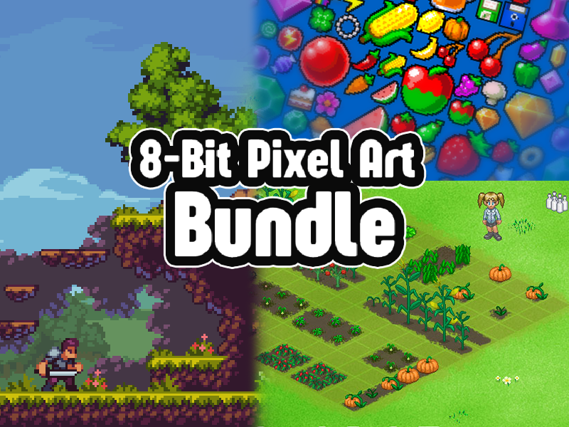 8-Bit Pixel Art Bundle