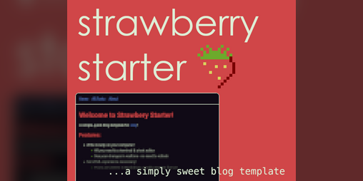 Cover image for Strawberry Starter