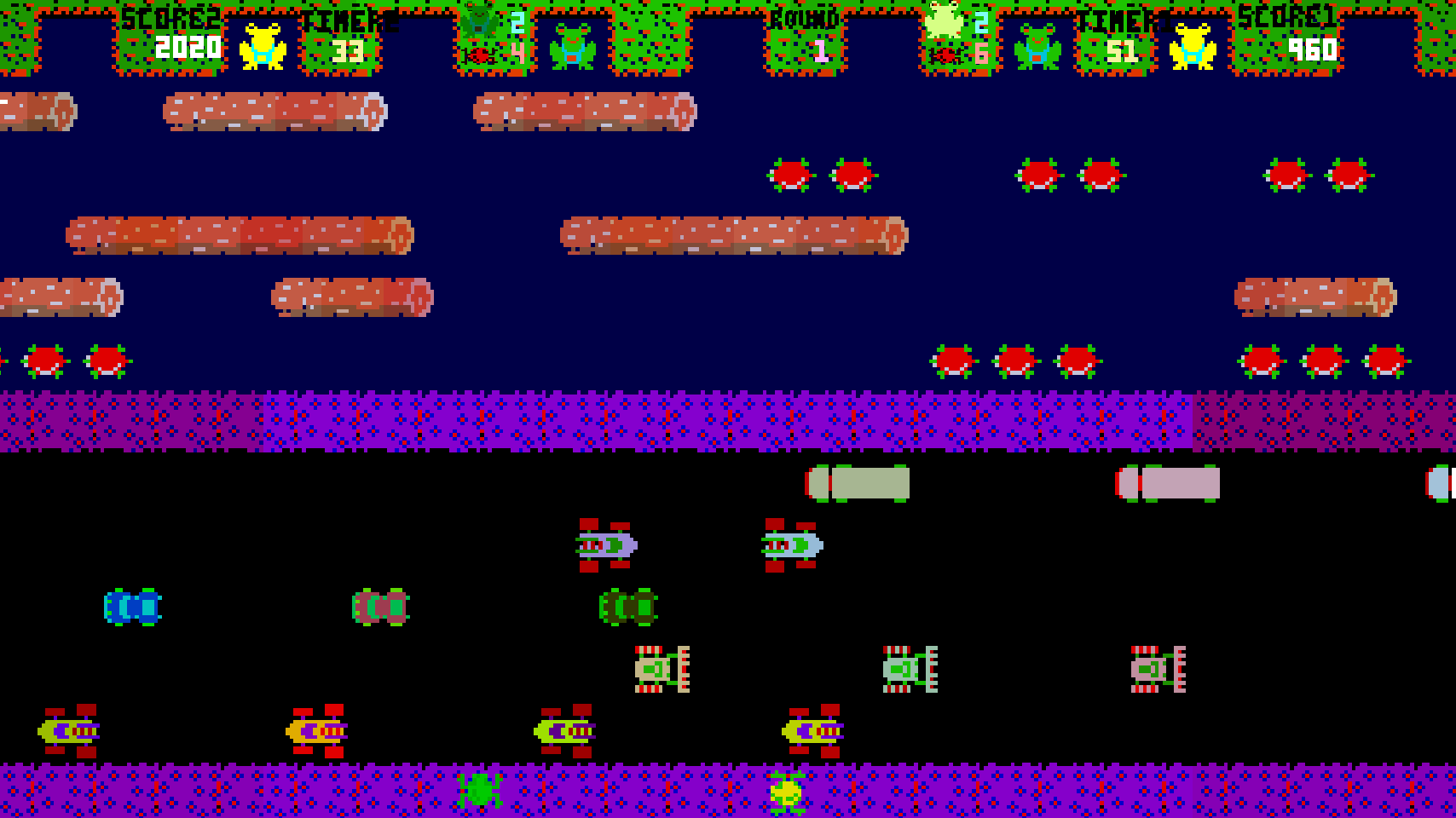 Cover image for FroggersLocalMultiPlayersFanGame
