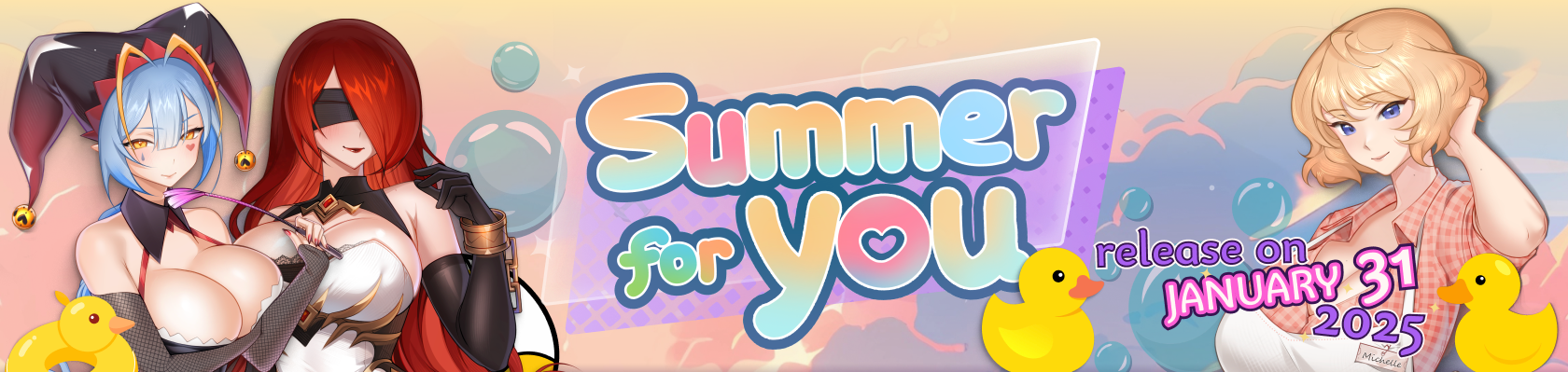 SUMMER FOR YOU 18+ | RELEASE ON STEAM TODAY 💘