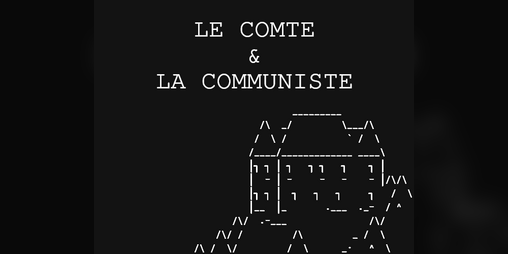 Cover image for Le comte et la communiste