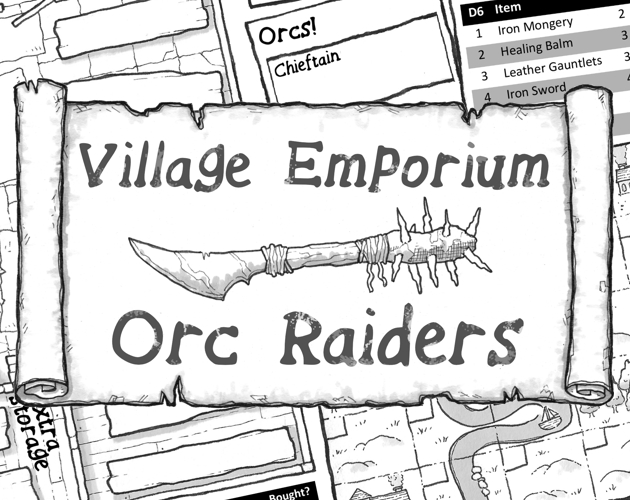 Cover image for Village Emporium - Orc Raiders