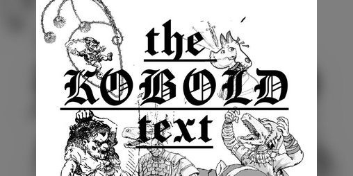 Cover image for Kobold Zine 1 - the KOBOLD text