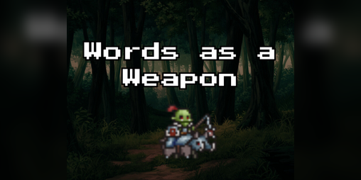 Cover image for Words as a Weapon