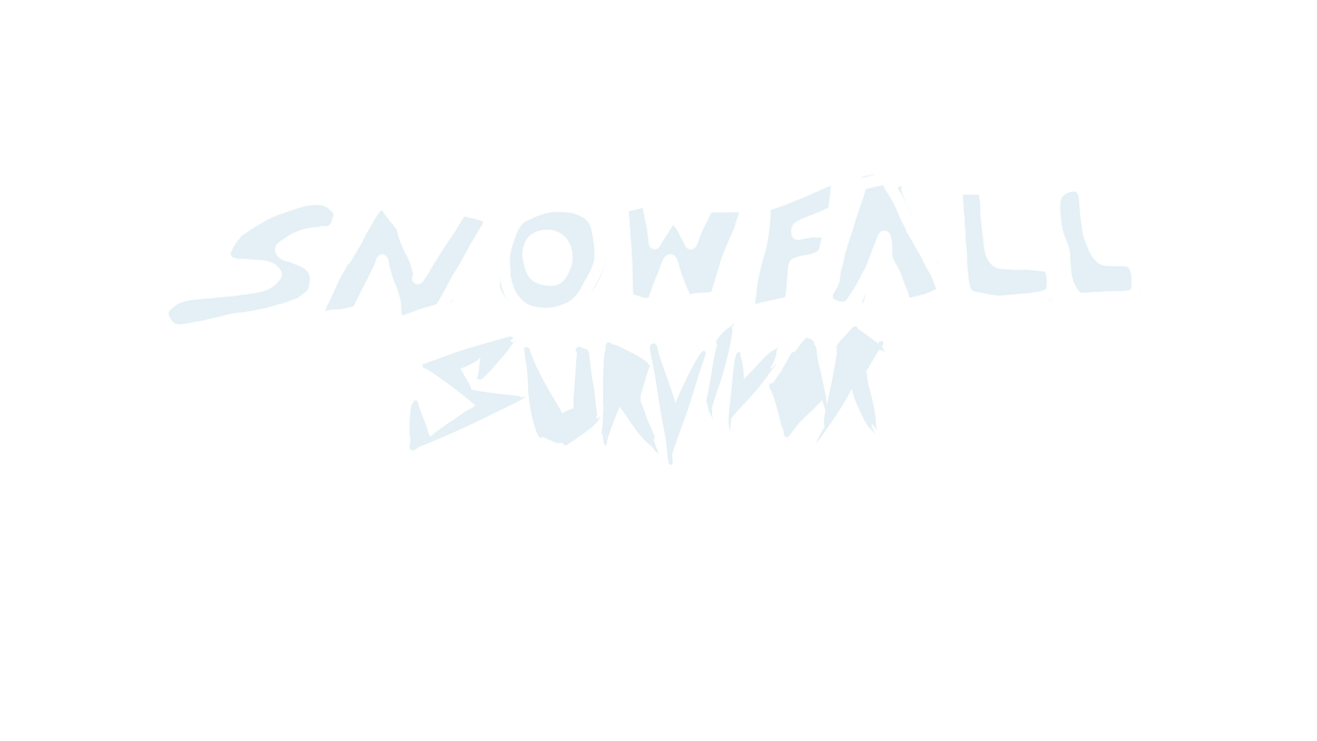 Snowfall survivor