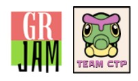 Logo GranadaJam and Logo Team CTP (Caterpie)