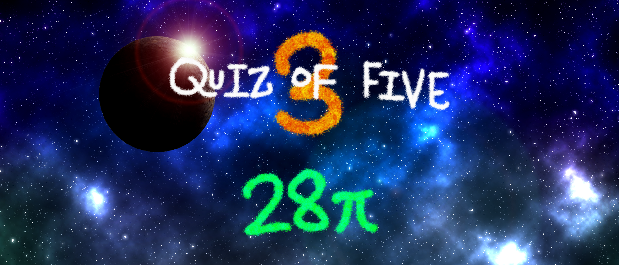 Quiz of Five 3: 28π