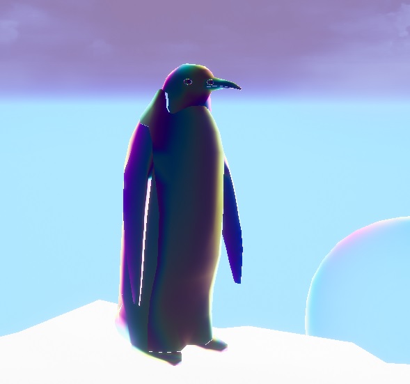 Pan Penguin in a Bubble world