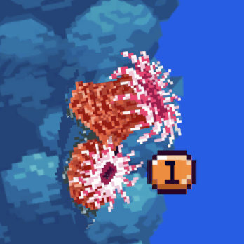 Press the corresponding number to trigger the sea creatures!