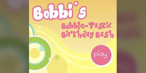 Cover image for Bobbi's Bubble-Tastic Birthday Bash