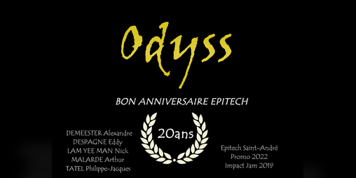 Cover image for Odyss