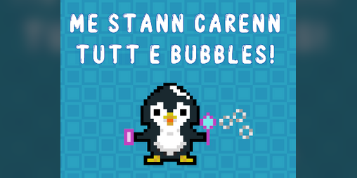 Cover image for Me Stann Carenn tutt e BUBBLES!