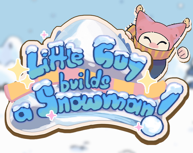 Cover image for Little Guy builds a Snowman!
