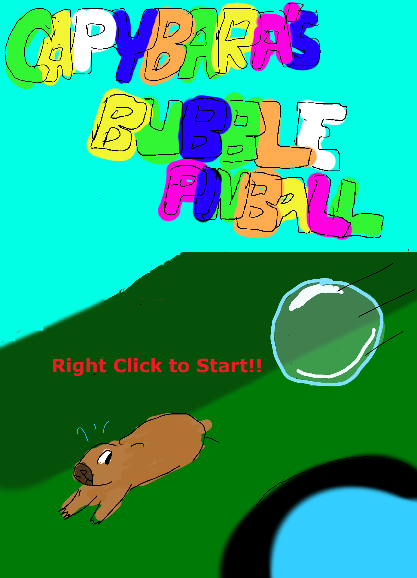 Cover image for Capybara's Bubble Pinball