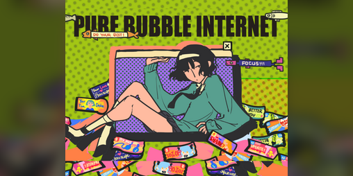 Cover image for Pure Bubble Internet