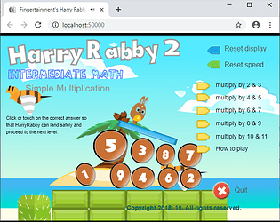 HarryRabby2 Math Multiply by numbers from 2 to 10 FREE