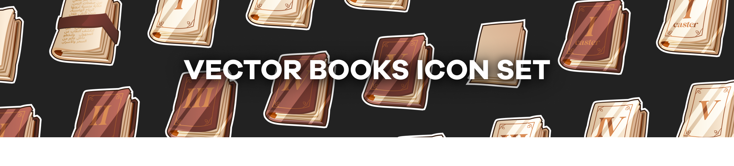 Vector Books Icon Pack