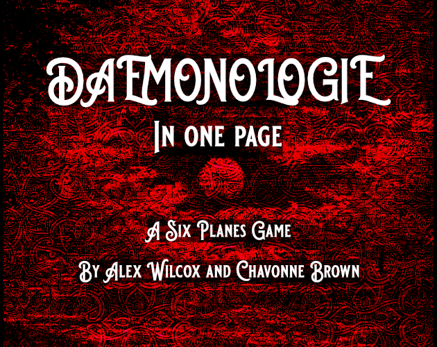 Cover image for Daemonologie: In One Page