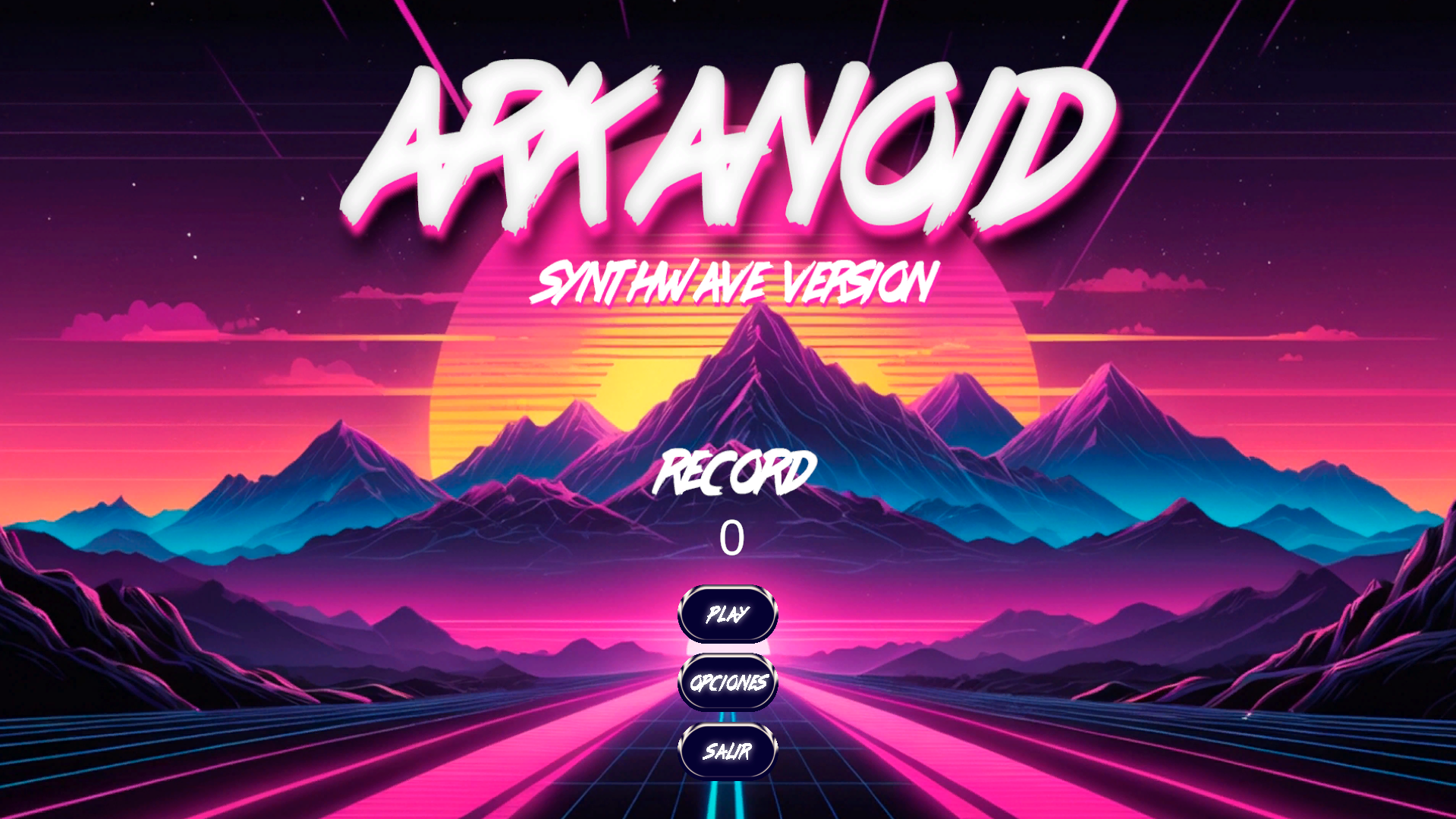 ARKANOID Synthwave Edition