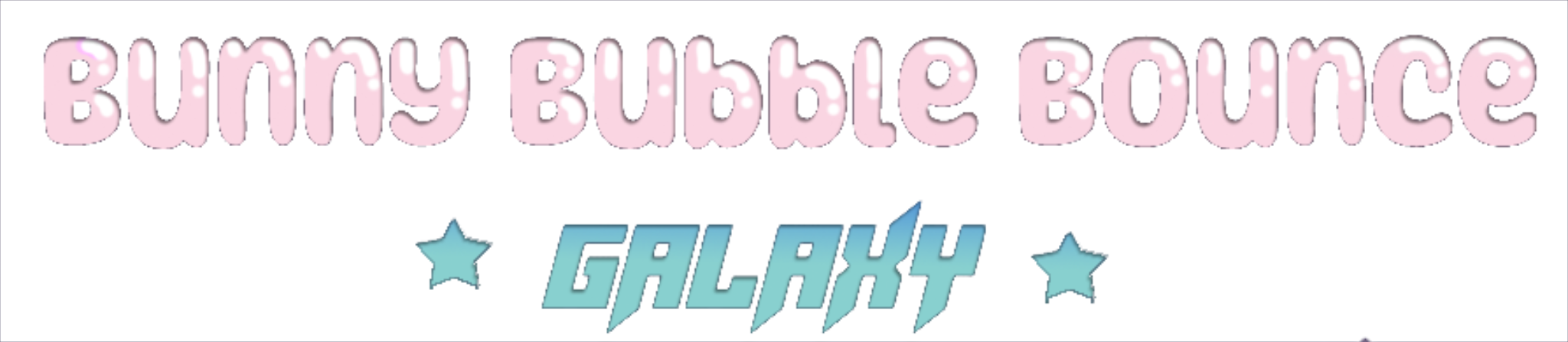 Bunny Bubble Bounce Galaxy