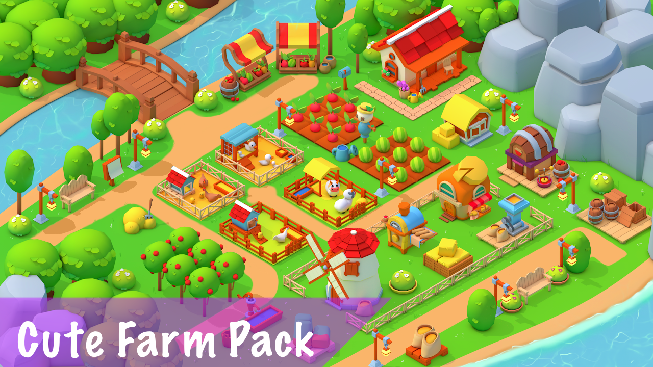 Stylized Farm Asset