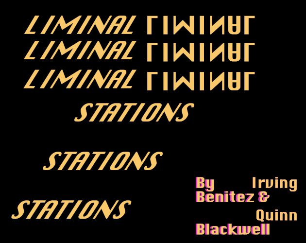 LIMINAL STATIONS Liminal Stations By Jellyfishlines