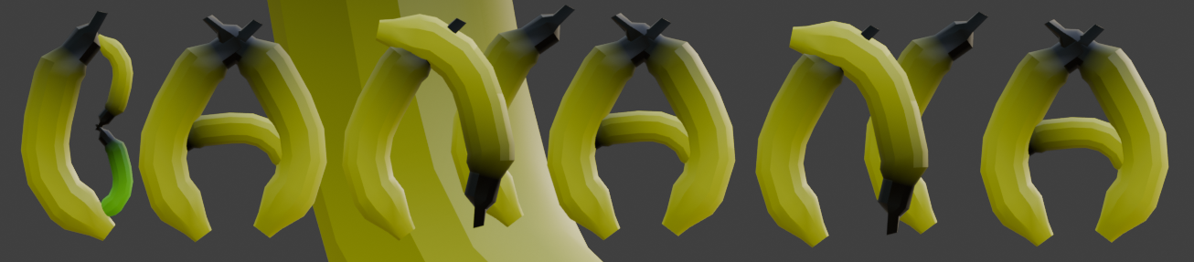 Banana 3D Model