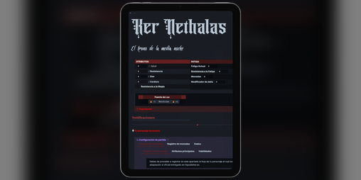 Cover image for Ker Nethalas - Hoja de Superviviente