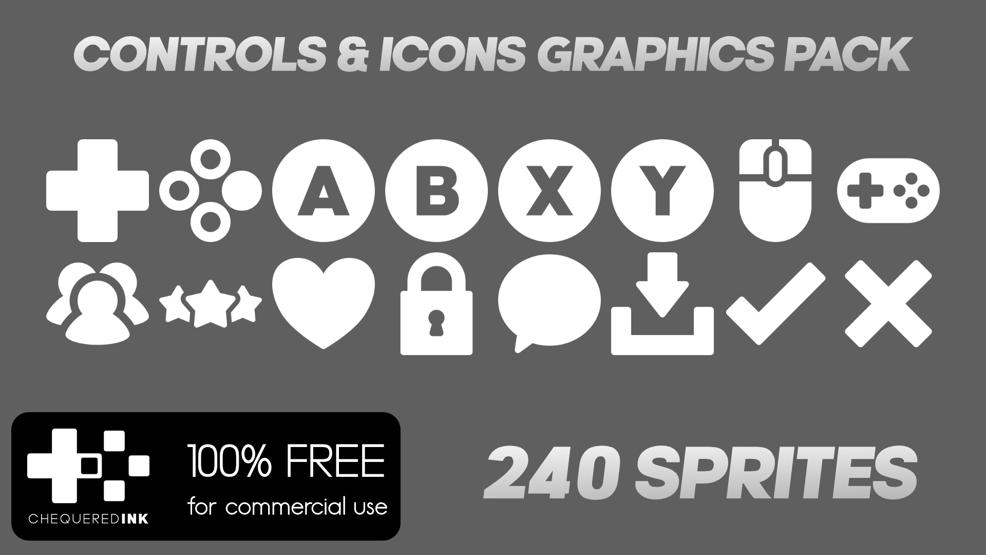 Controls & Icons Graphics Pack