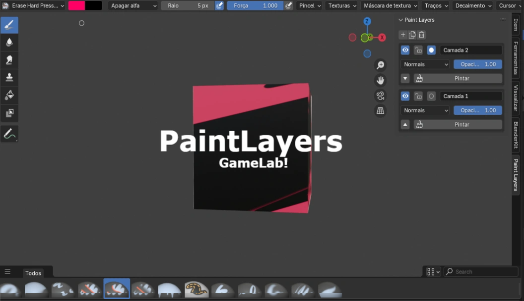 Paint Layers - Blender