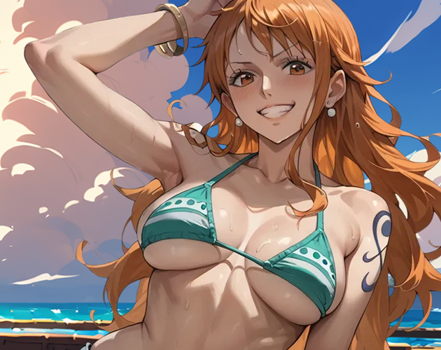Cover image for Nami, a Naughty Pirate