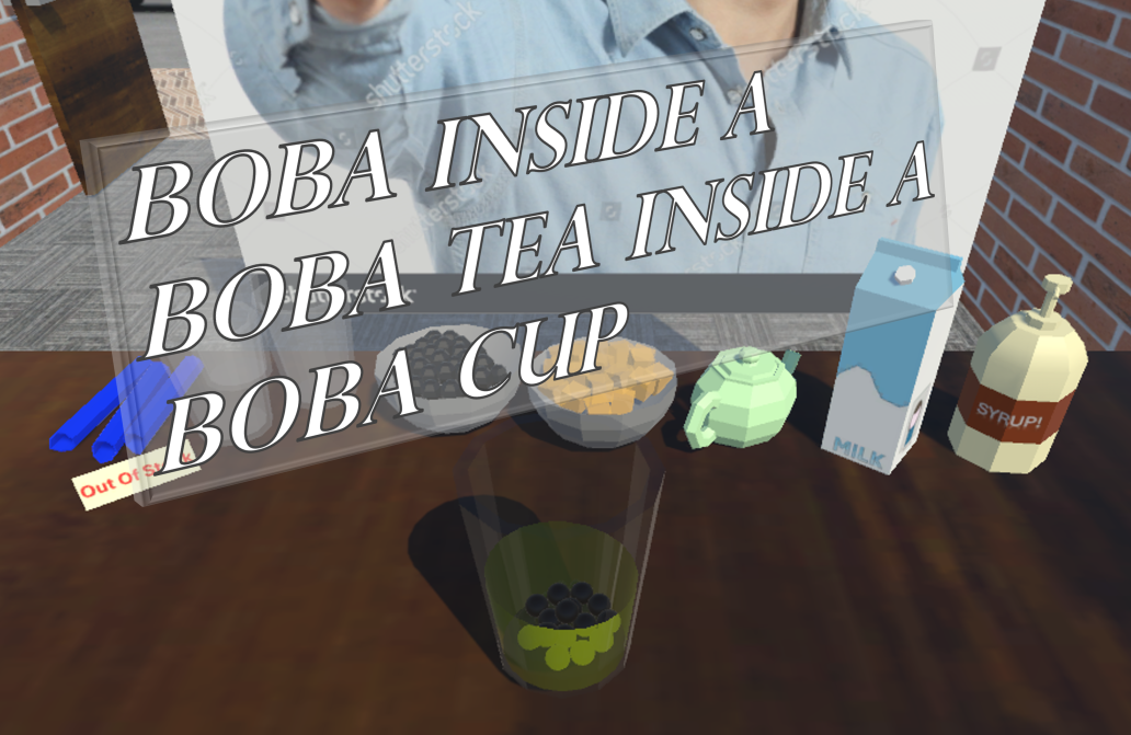 Boba Inside A Boba Tea Inside A Boba Cup