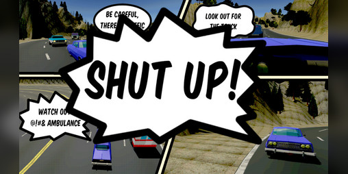 Cover image for SHUT UP!