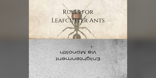 Cover image for Rules for Leafcutter Ant & Enlightenment Via Monolith
