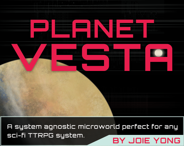 Cover image for Planet Vesta