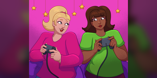 Cover image for Glam Girlz Game Night