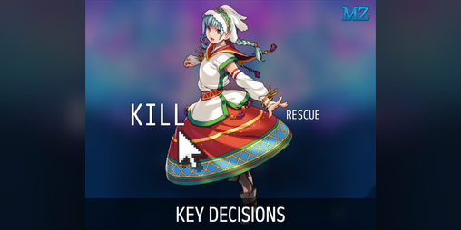 Cover image for Key Decisions (Custom Choices Layout) - RPG Maker MZ