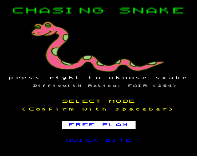 Chasing Snake