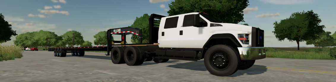 Ford F750 Custom Flatbed