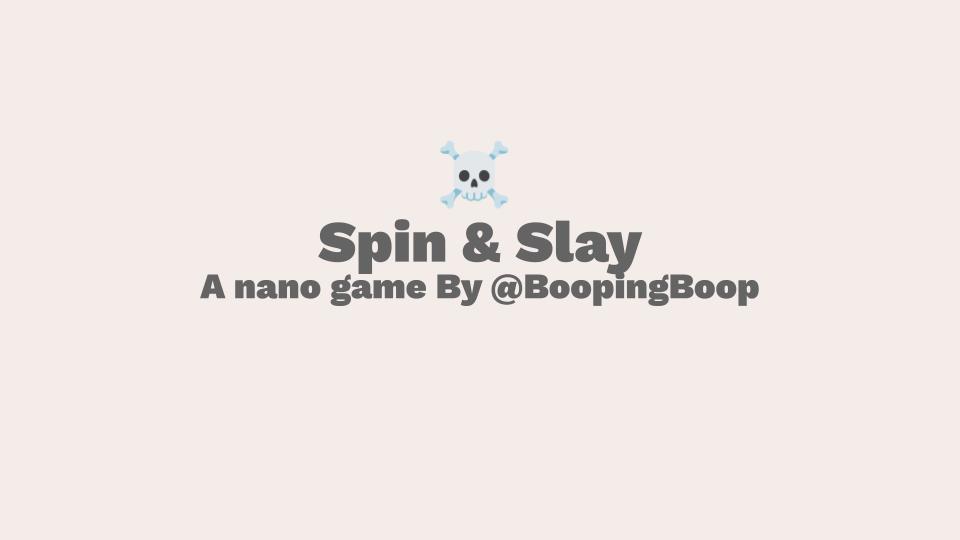 Cover image for Spin & Slay