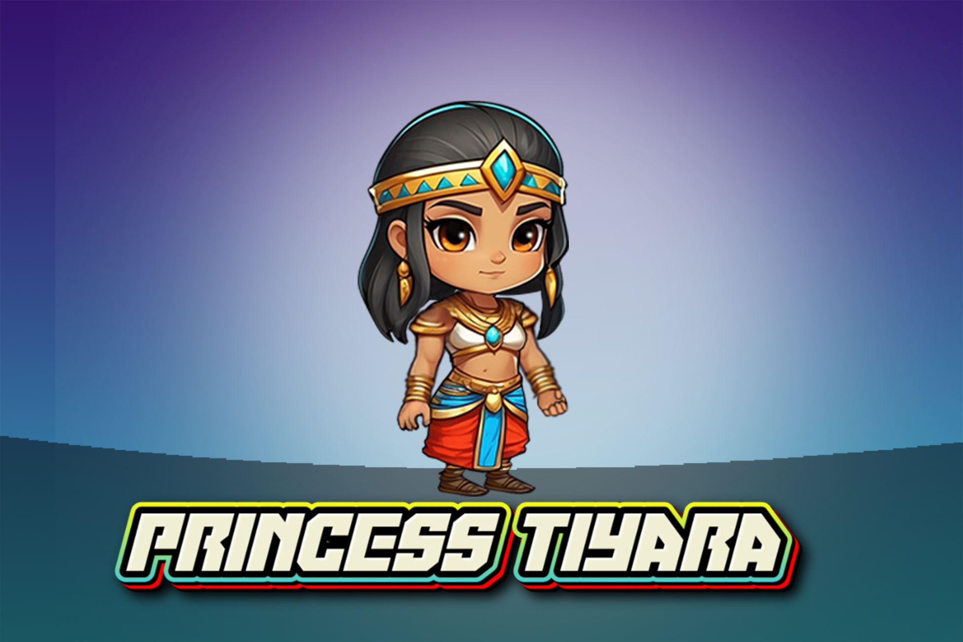 Princess Tiyara - 2D Animated Character (Spriter)